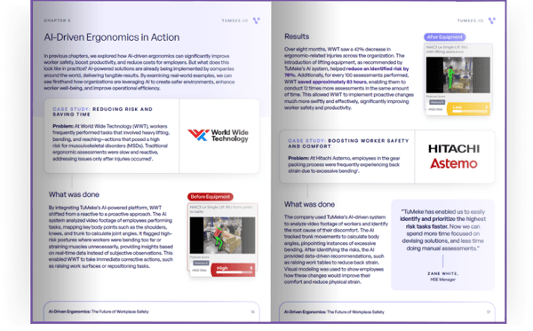 ai and ergonomics case study ebook tumeke